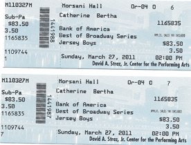 jersey boys tickets tampa